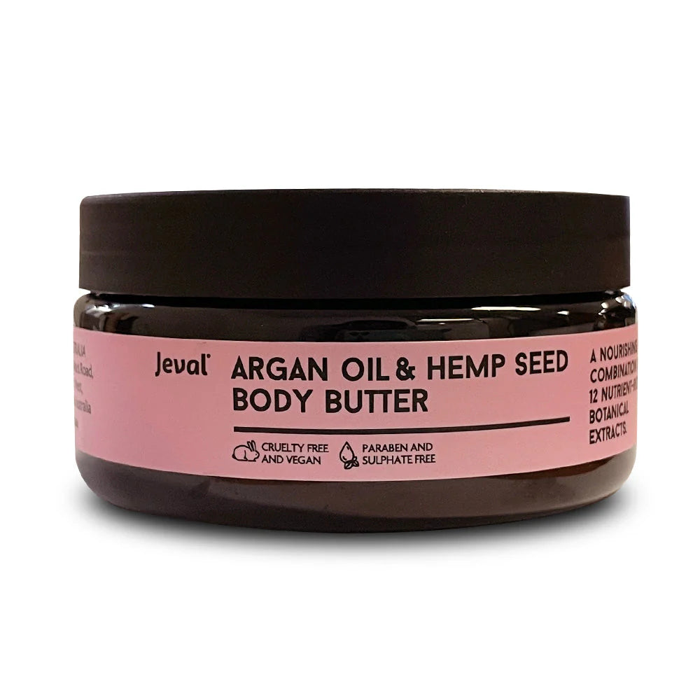 Jeval Argan Oil &amp; Hemp Seed Body Butter 235ml