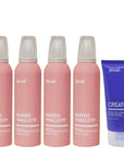 Jeval Marshmallow Leave-in Reconstructor Mousse x 4 + Creator