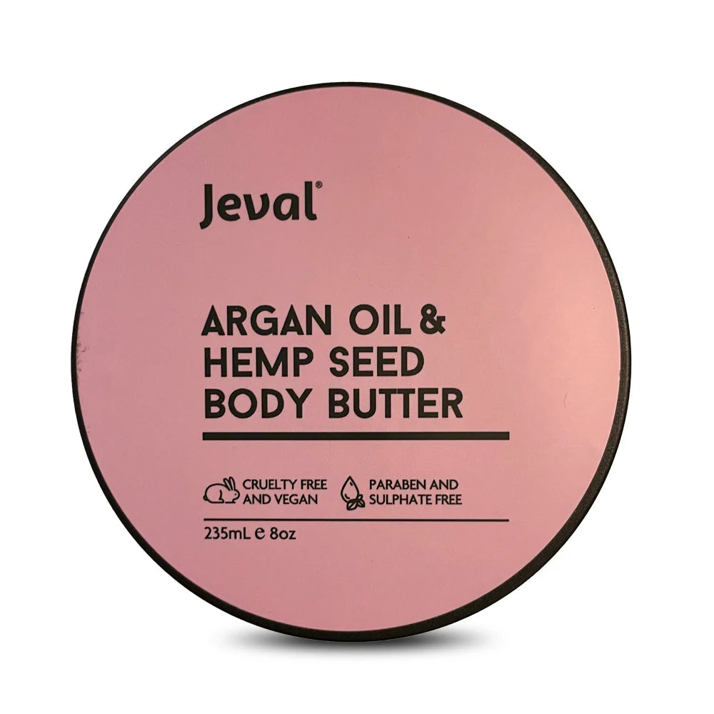 Jeval Argan Oil &amp; Hemp Seed Body Butter 235ml