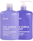 Jeval The Purple Stuff Blonde Shampoo & Conditioner Duo 400ML - Beautopia Hair & Beauty