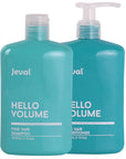 Jeval Hello Volume Fine Hair Shampoo & Conditioner Duo 400ml