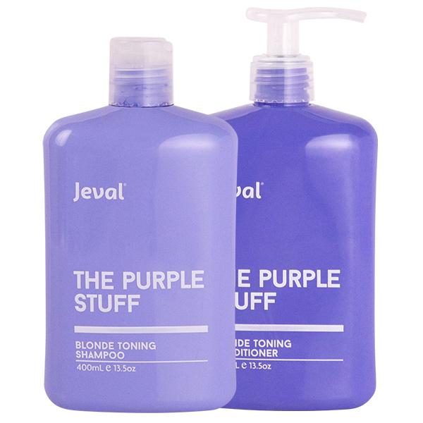 Jeval The Purple Stuff Blonde Shampoo &amp; Conditioner Duo 400ml