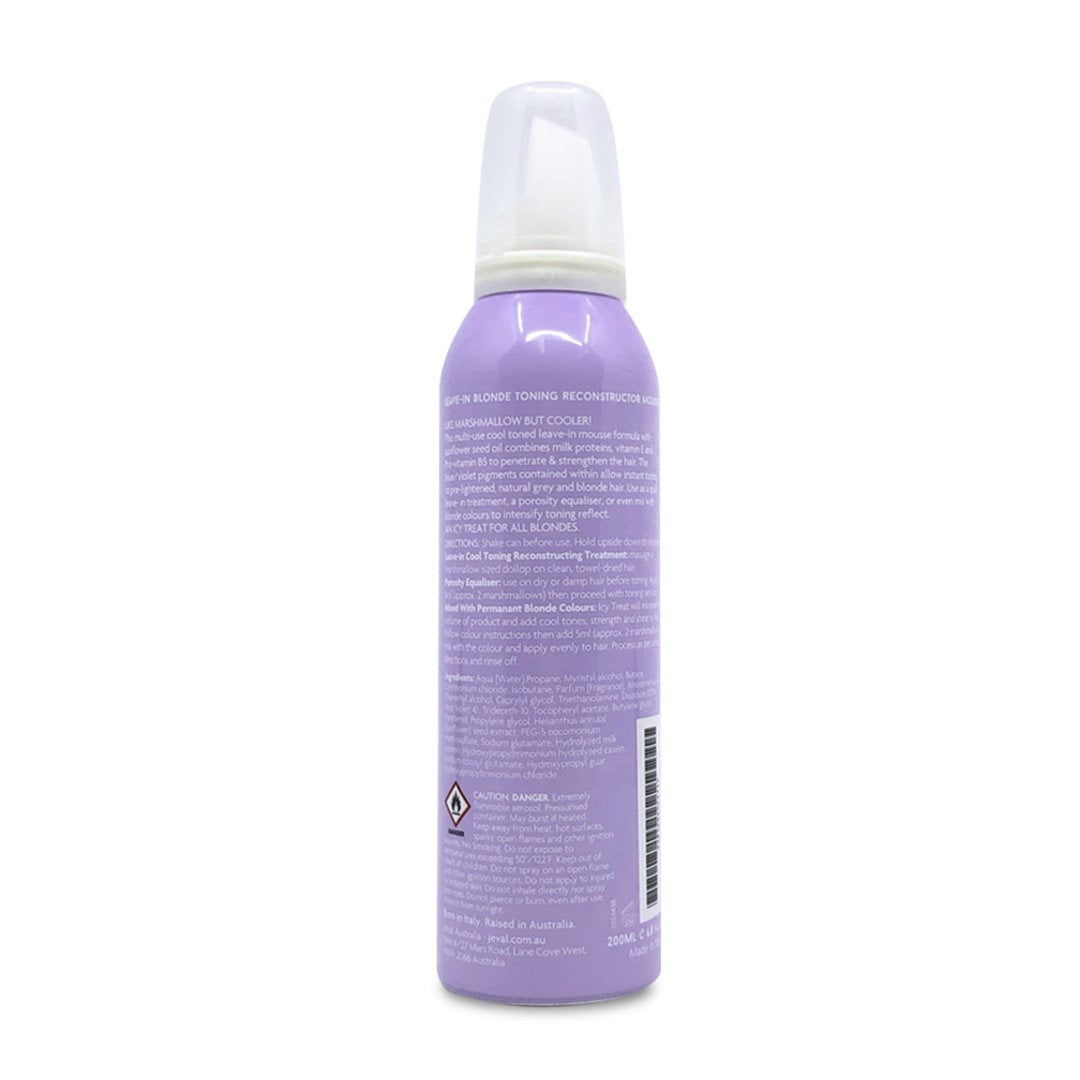 Icy Treat Blonde Leave-In Toning Mousse 200ml